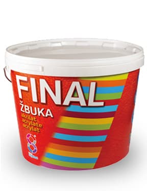 Kova e suvasë dekorative Final Acryl