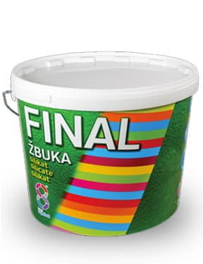 Kova e suvasë dekorative Final Silicate