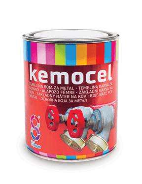 Kanaçe e bojës bazë Kemocel për metal