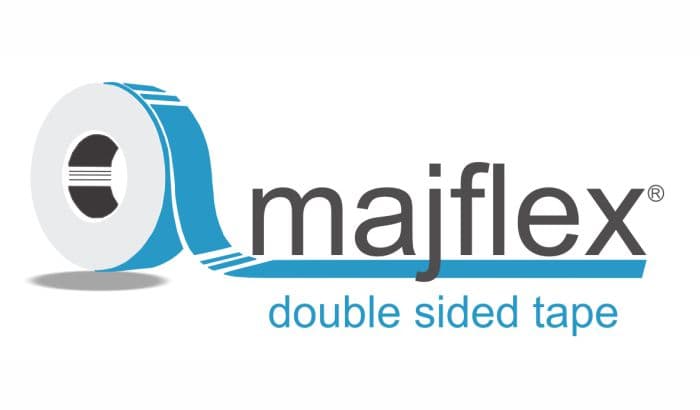 Logoja e shiritit të dyanshëm Majflex